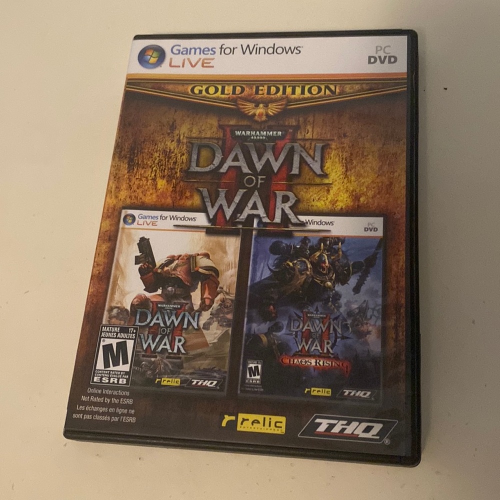 Dawn Of War Gold Edition PC Video Game